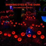 Outdoor Halloween Decorations Solar Spooky Lights-12Led Scary Eyeballs Swaying Firefly Light With Magic Party Garden Decor,Solar Halloween Path Lights for Grave Cemetery,Ghost Decor 2Pack Orange - Image 4