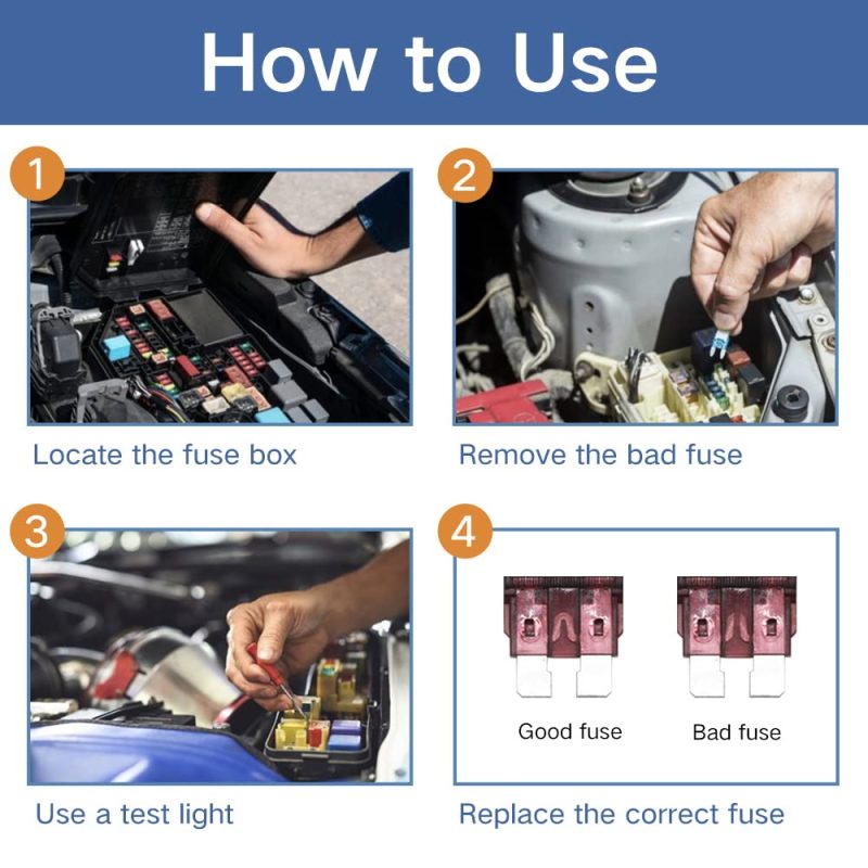 80 Pcs Standard Car Fuse - Image 5