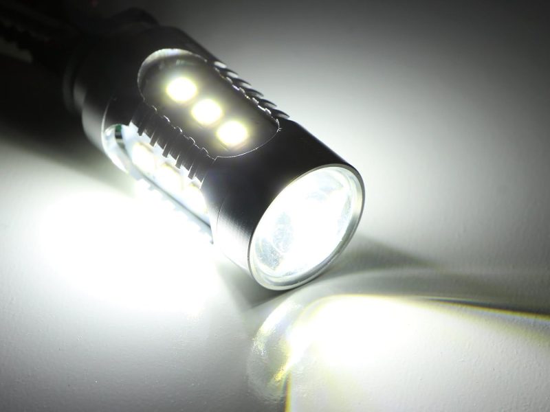Ijdmtoy Super Bright Xenon White P13W High Power 15-Smd Replacement Bulbs For 2010-2013 Chevy Camaro - Image 4