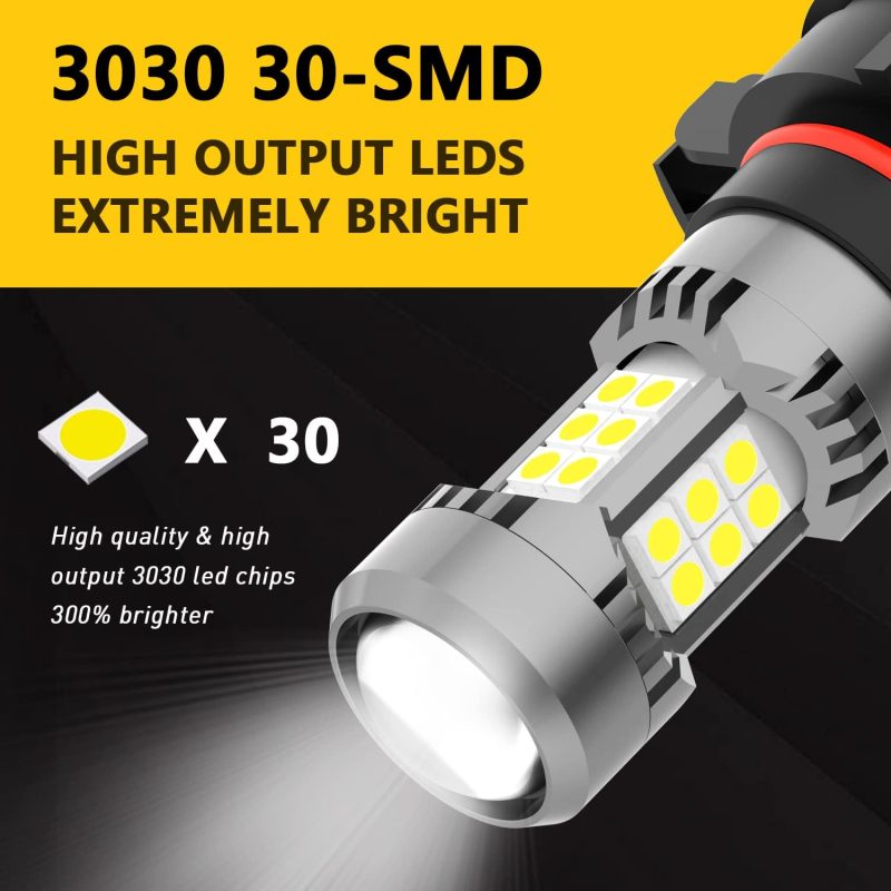 Phinlion 2504 Psx24W 12276 Led Fog Light Bulbs - Image 2