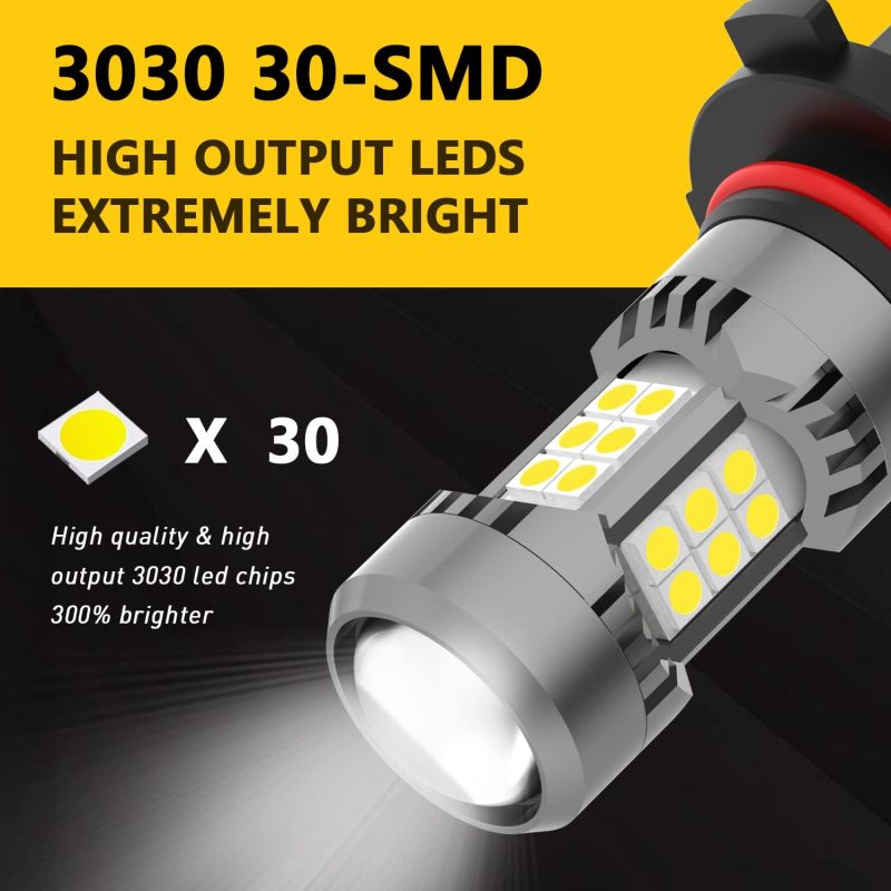 Phinlion 9006 Hb4 Led Fog Light Bulbs - Image 2