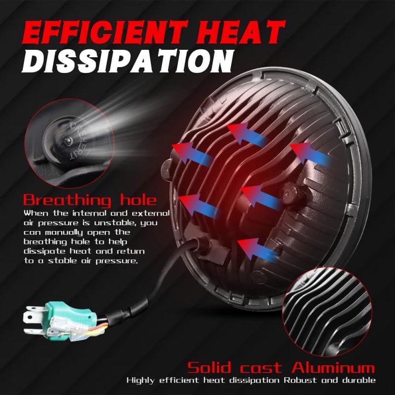 7-Inch H6024 Led Headlights - Image 6