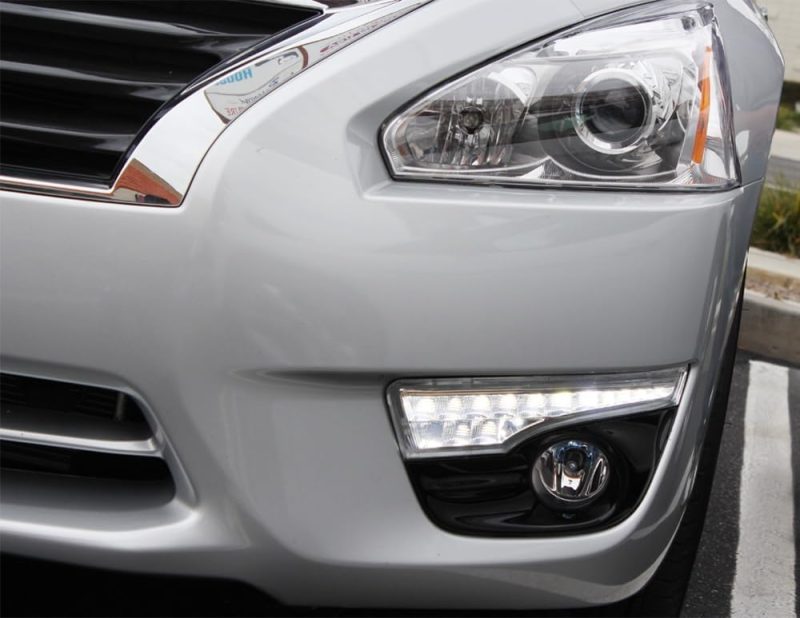 Ijdmtoy Switchback Led Daytime Running Light Kit & Clear Lens Fog Light Combo Compatible With 2013-2015 Nissan Altima - Image 4