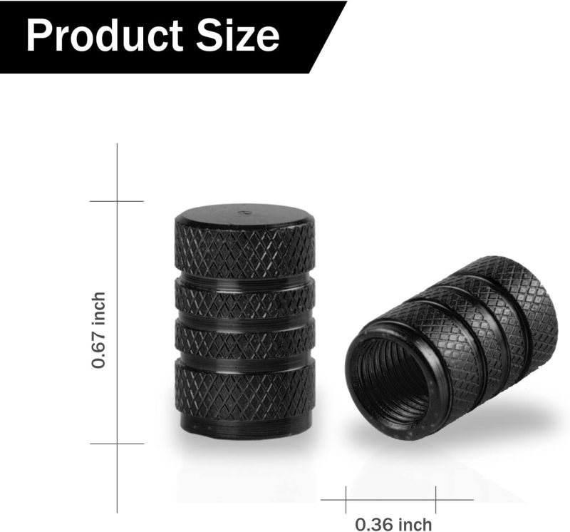 Singaro 12Pcs Tire Valve Stem Caps - Image 2