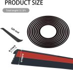 13Ft Car Window Weather Stripping With Adhesive Backing - Image 2