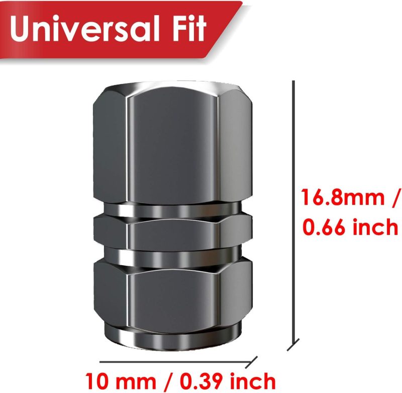 Tire Valve Caps (12 Pack) Heavy-Duty Stem Covers | Dust Proof - Image 4