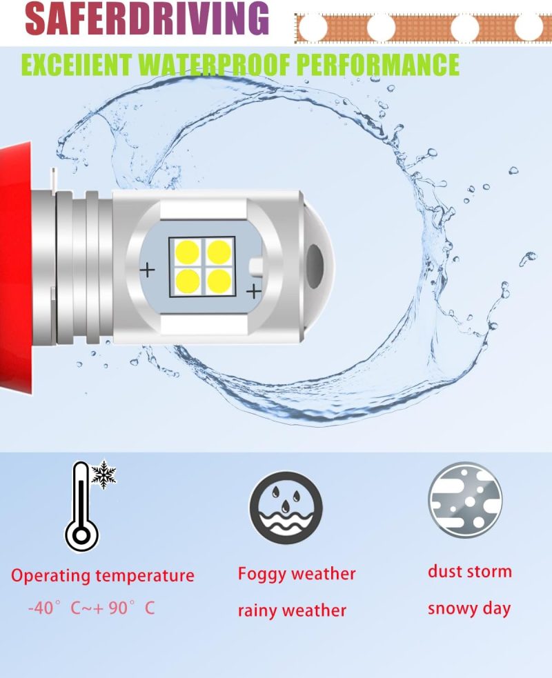 Upgraded H11 H8 H16 Led Fog Light Bulbs Or Daytime Running Lights - Image 6