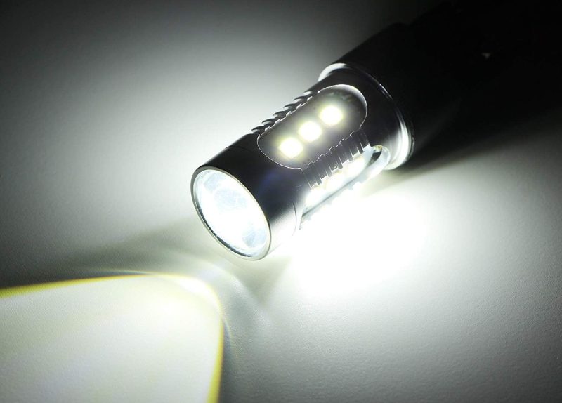 Ijdmtoy Super Bright Xenon White P13W High Power 15-Smd Replacement Bulbs For 2010-2013 Chevy Camaro - Image 3