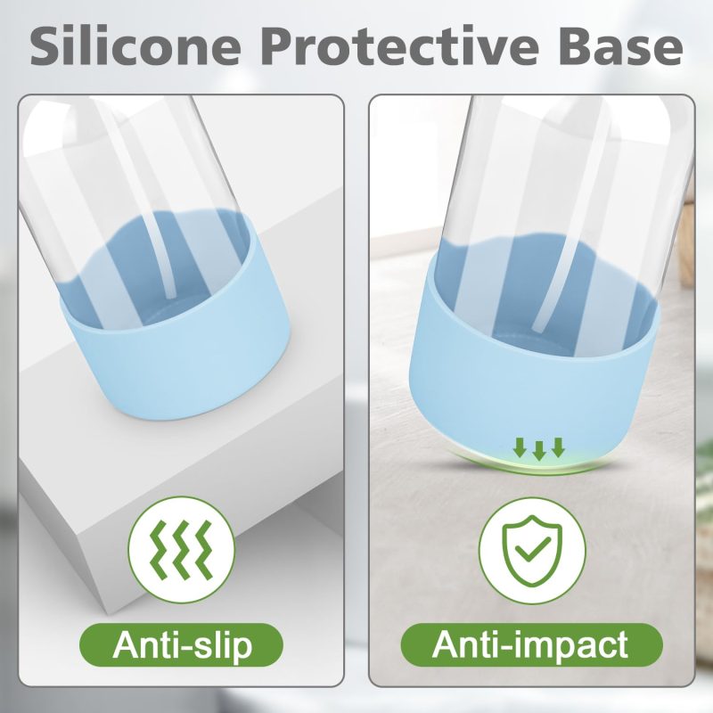 Glass Spray Bottles With Silicone Sleeve Protection - Image 3