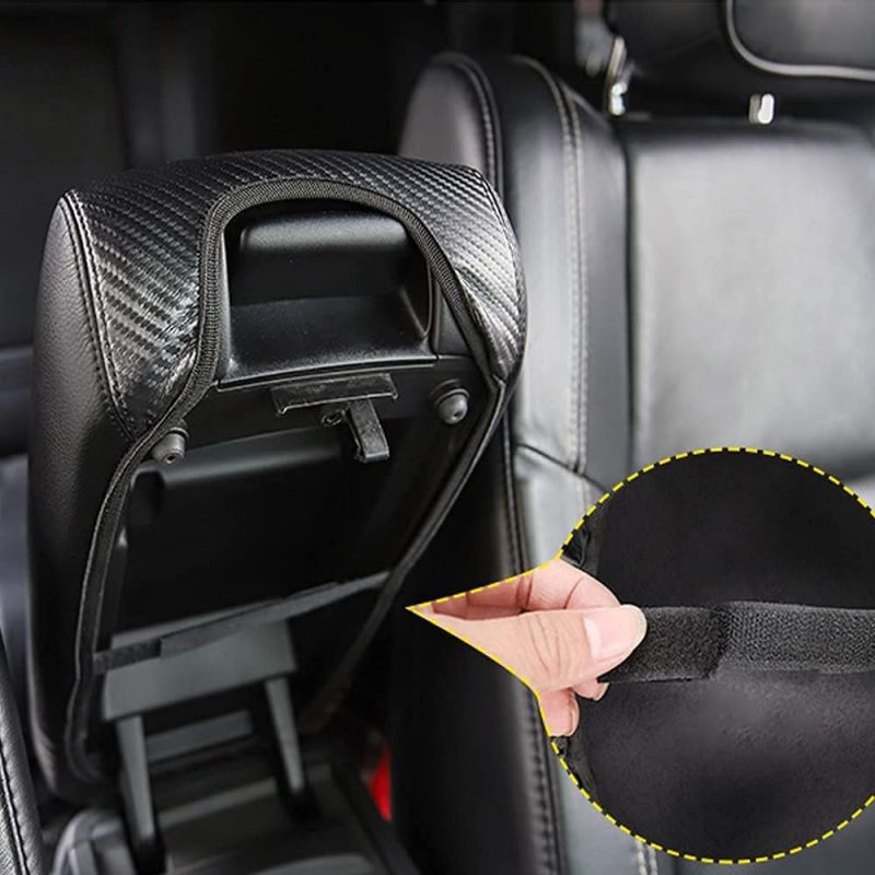 Intget Car Center Console Armrest Cover For 2011-2020 2021 Jeep Grand Cherokee Accessories Arm Rest Box Pad Console Lid Protection Saver For Grand Cherokee Console Cover(Black) - Image 6