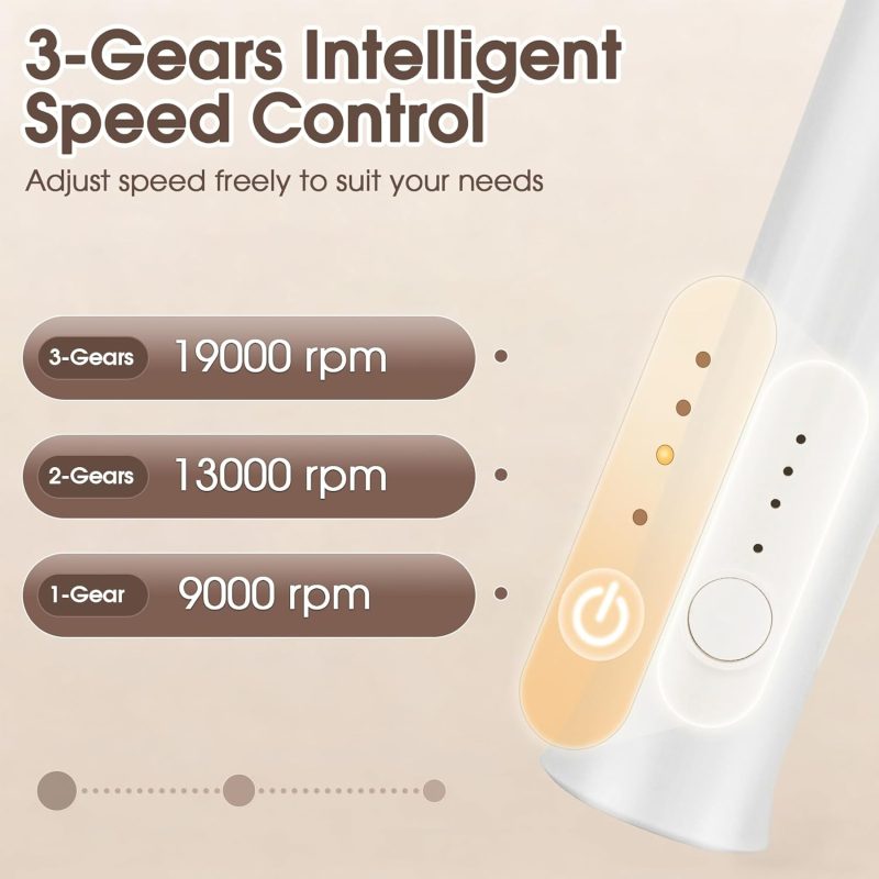 Milk Frother - Electric Handheld Milk Foam Maker With 2 Stainless Steel Whisk - Image 2