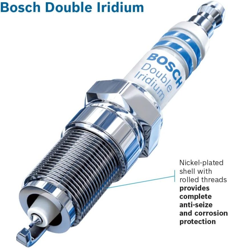 Bosch 9621 Oe Fine Wire Double Iridium Spark Plug - Pack Of 4 - Image 6