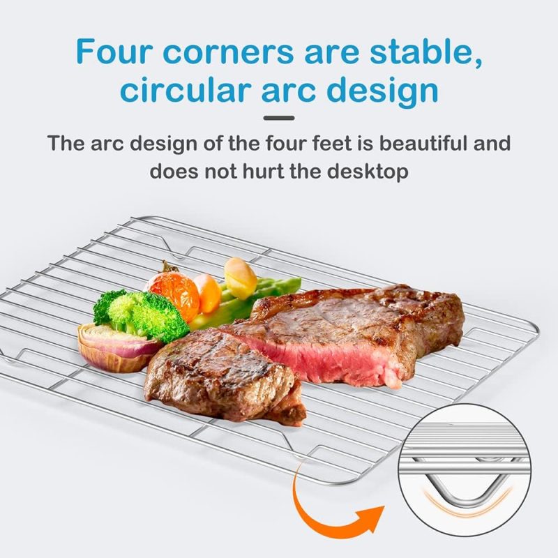 2 Pack Cooling Rack For Baking Stainless Steel - Image 5