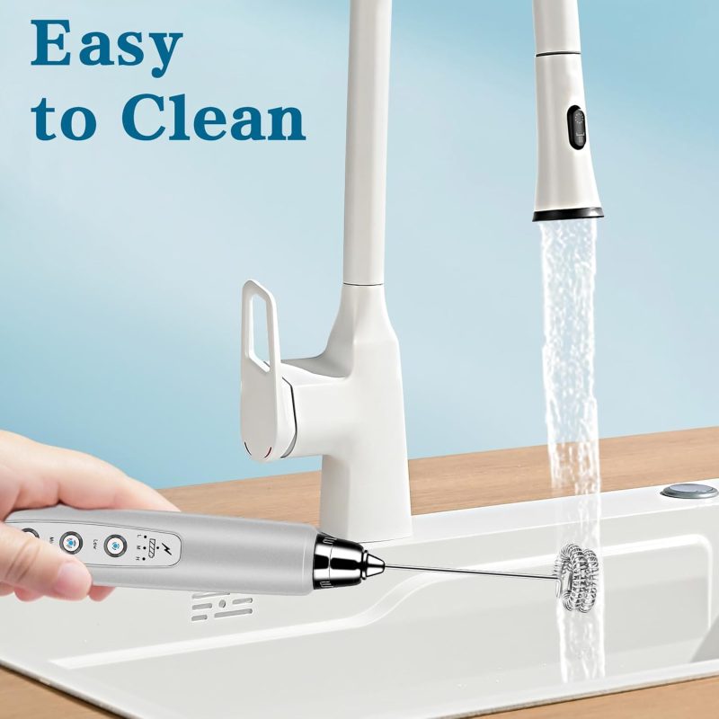 Milk Frother Handheld For Coffee - Image 6