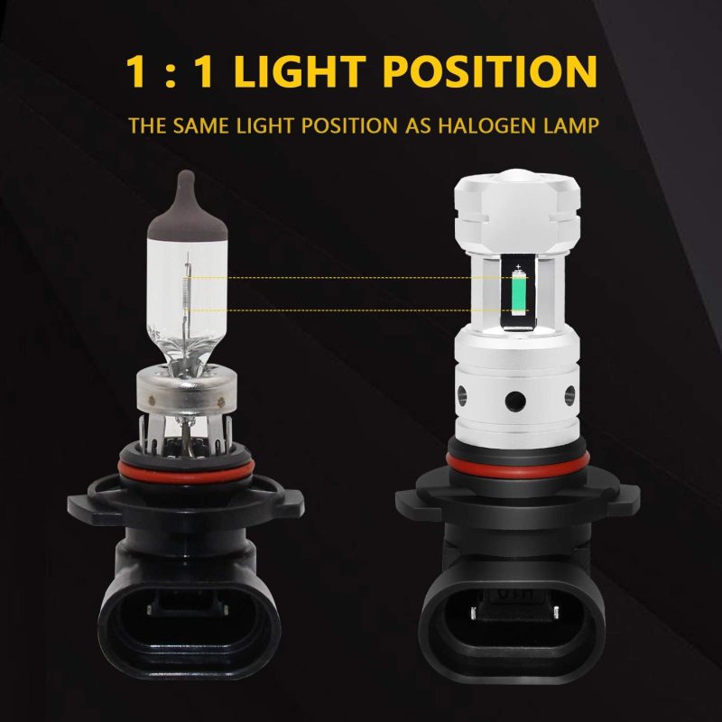 Phinlion H10 Ice Blue Led Fog Light Bulbs - Image 5