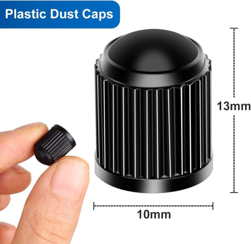 Tire Valve Stem Caps The Upgraded Version Has A Sealing Ring For Car - Image 2