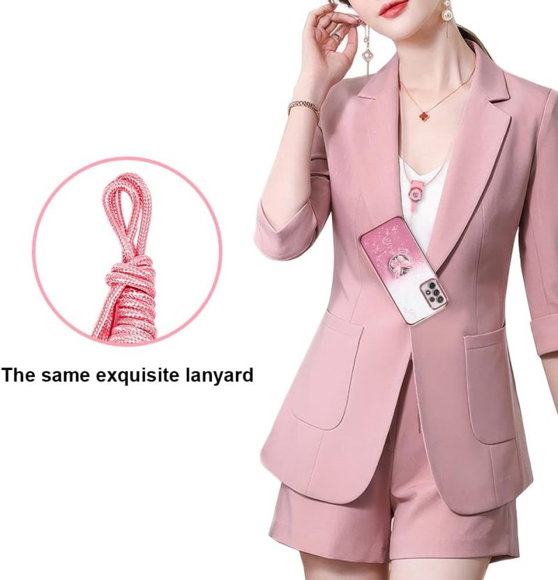 A72 Hybrid Protective Case for Galaxy A72 4G - Pink - Image 5