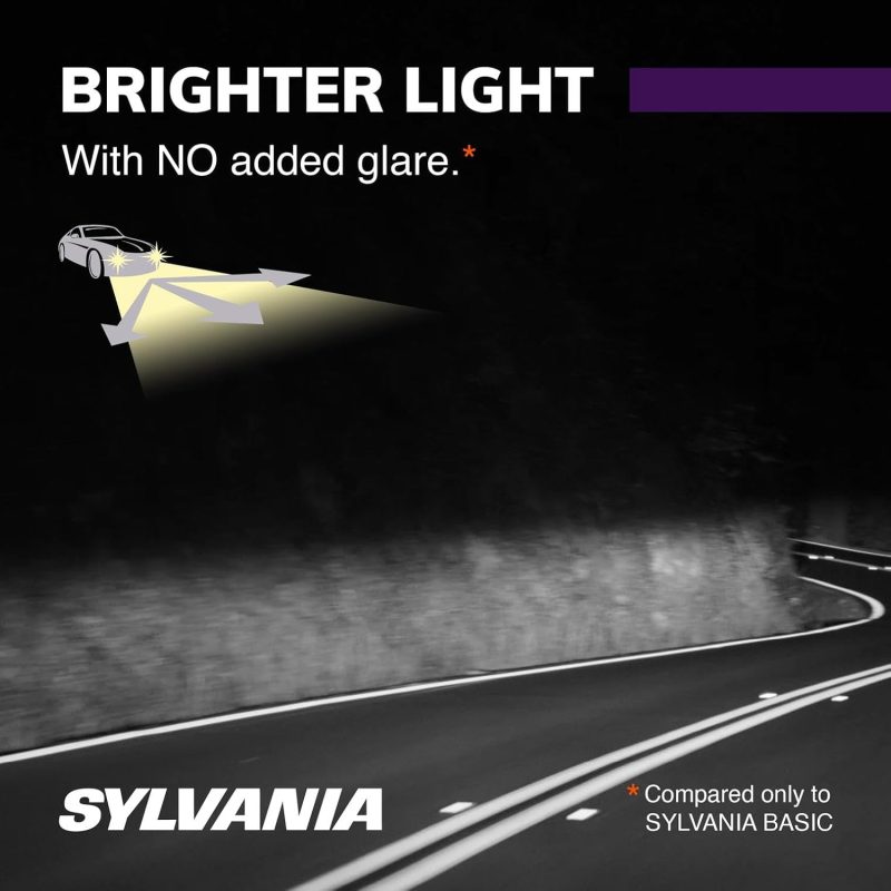 Sylvania - 9003 Xtravision - High Performance Halogen Headlight Low Beam And Fog Replacement Bulb (Contains 2 Bulbs) - Image 3