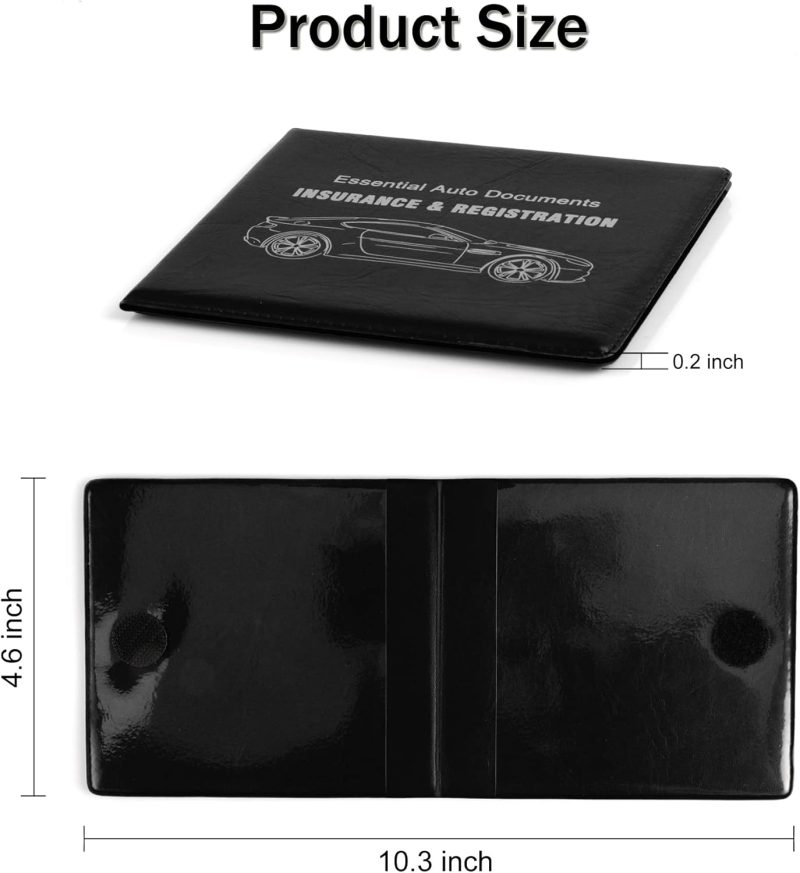 Uyye Car Registration And Insurance Card Holder - Image 2