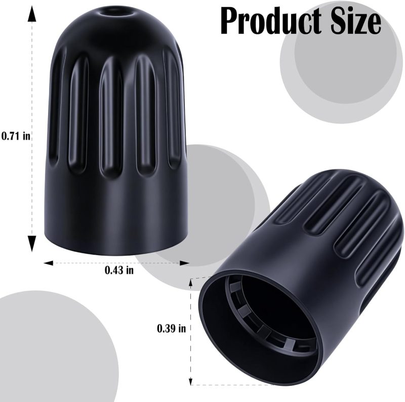 10Pcs Tpms Tire Valve Long Stem Caps - Image 3