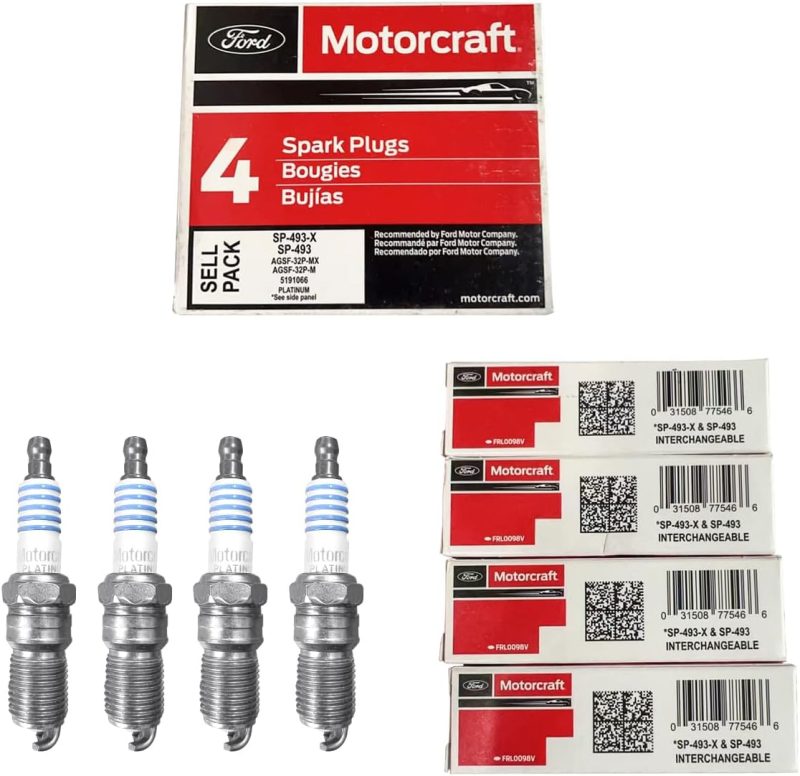 Mas Set Of 8 Ignition Coil Dg508 And Motorcraft Spark Plug Sp493 Compatible With Ford Lincoln Mercury 4.6L Engines Dg457 Dg472 Dg491 F523 3W7Z12029Aa 1L2U12029Aa 1L2U12A366A - Image 4