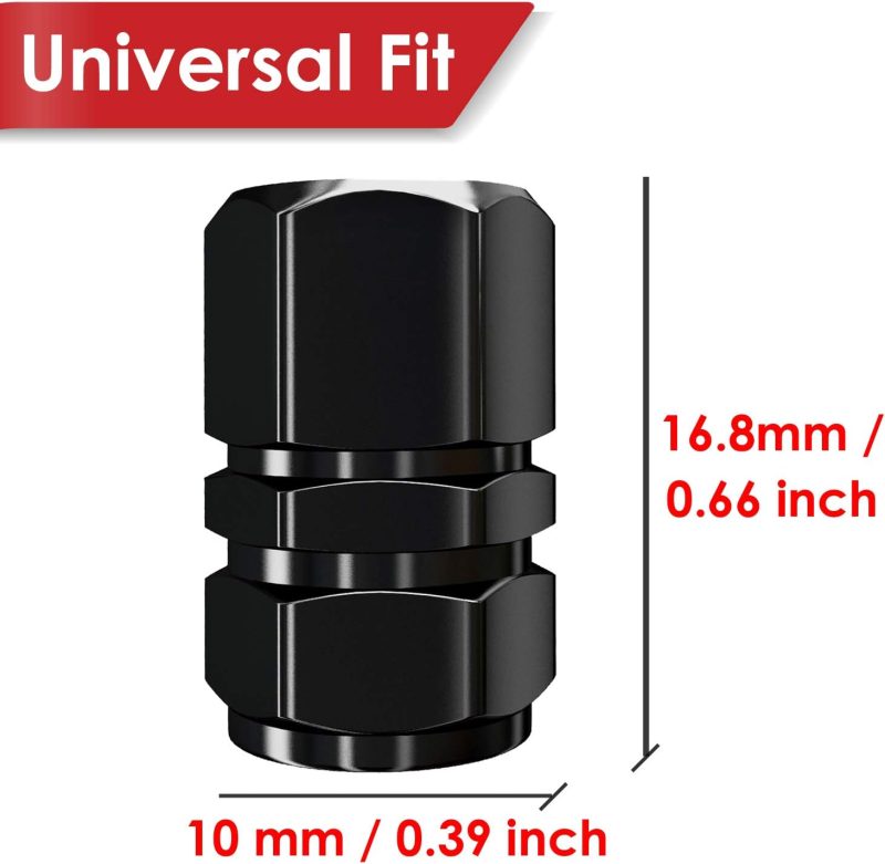 Tire Valve Caps (12 Pack) Heavy-Duty Stem Covers | Dust Proof - Image 4