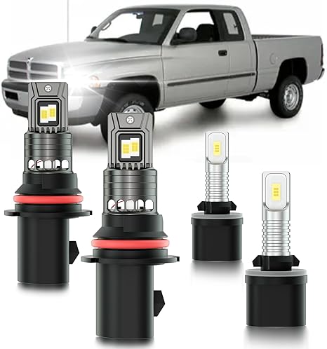 For 1994-2001 Dodge Ram 1500 Fog Lights Bulbs Combo