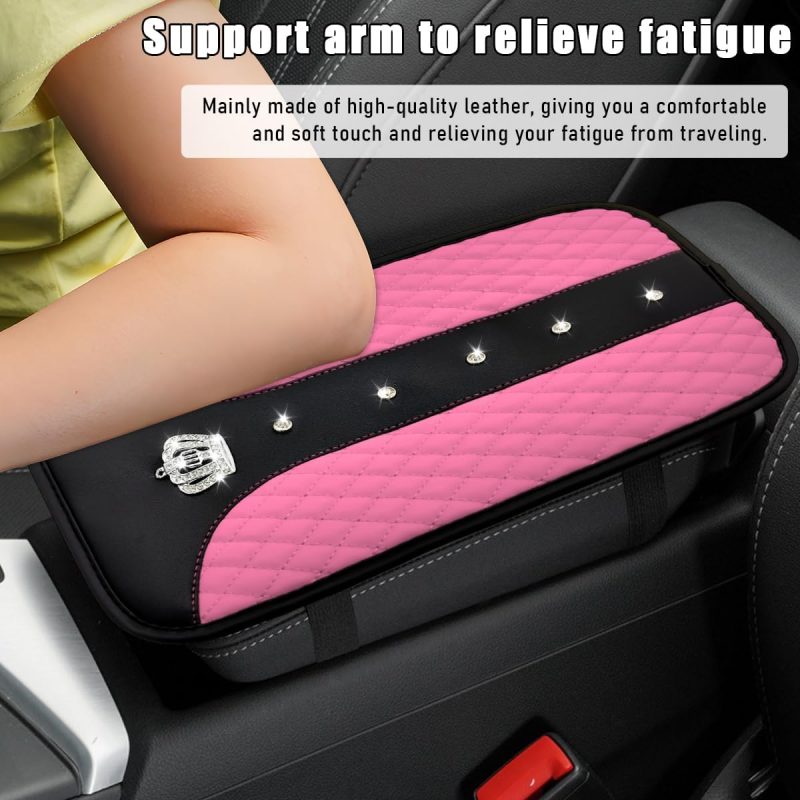 Bling Crown Car Center Console Mats - Image 5