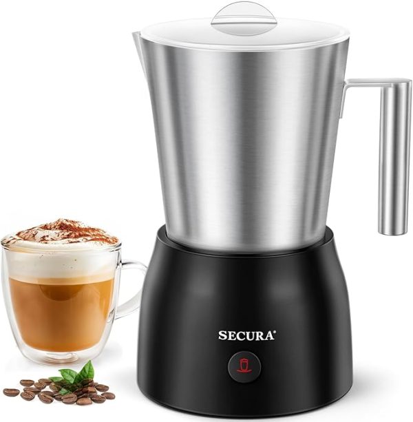 Secura 17Oz Electric Milk Frother And Steamer