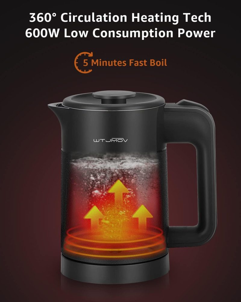 0.6L Small Electric Tea Kettle Lightweight - Image 6
