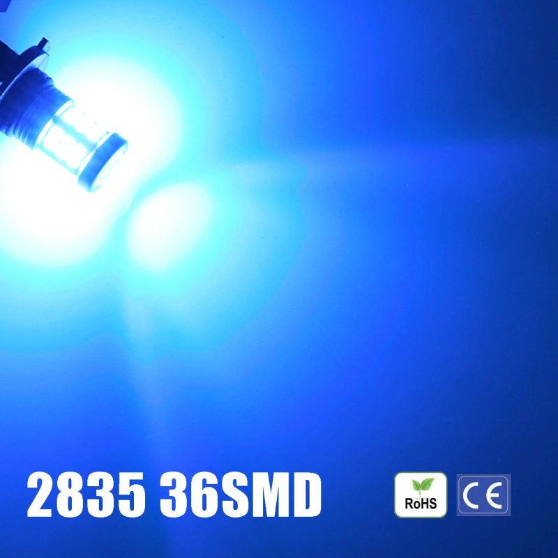 Super Bright 3000Lm H8 H11 Led Fog Lights Bulbs Drl High Power 3030 Chips With Projector Lens Replacement For Cars Trucks - Image 4