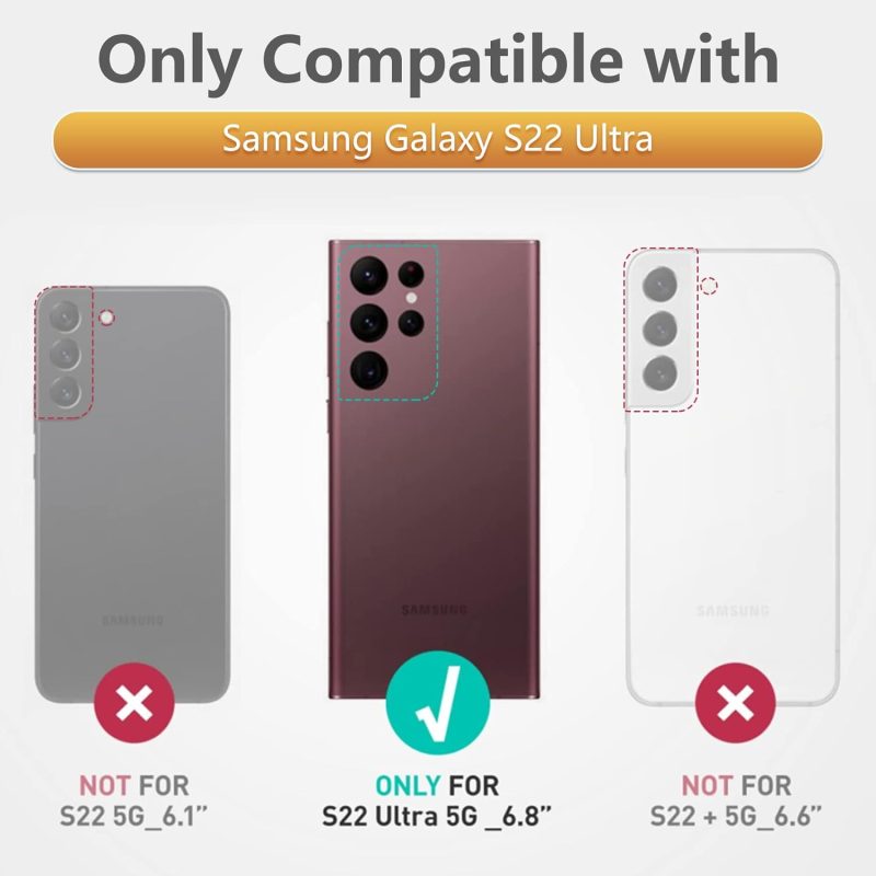 S22 Hybrid Protective Case for Galaxy S22 Ultra - Image 2