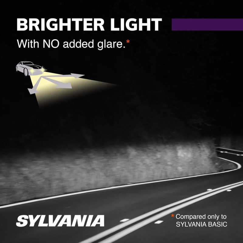 Sylvania - 9005 Xtravision Halogen Headlight Bulb - High-Performance Car Headlight - Halogen Light With No Glare - For Automotive - 2 Bulbs - Image 4