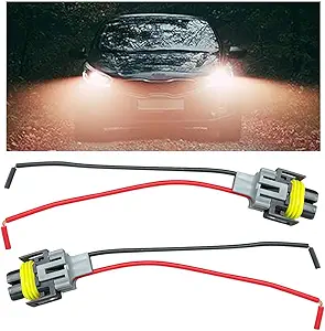 Fog Light Harness Connector With Wire