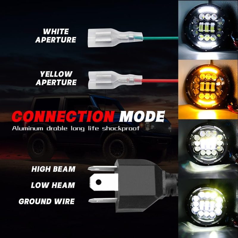 7-Inch H6024 Led Headlights - Image 3