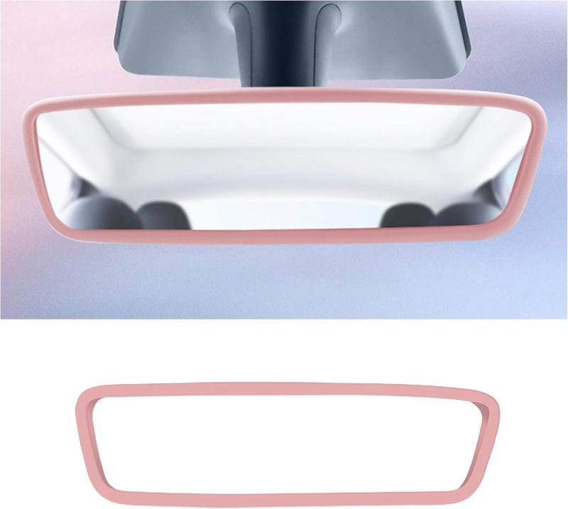 Car Rear View Mirror Protector Frame - Image 2