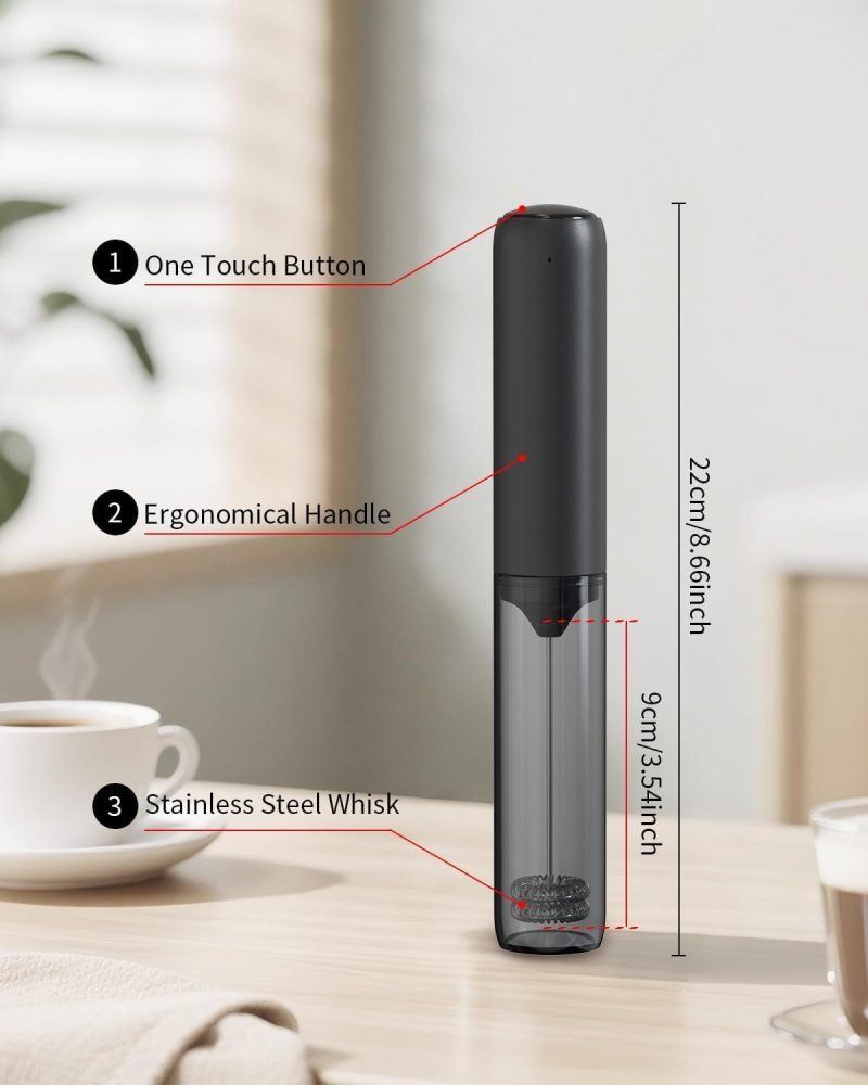 Circle Joy Rechargeable Milk Frother Hanheld - Image 3