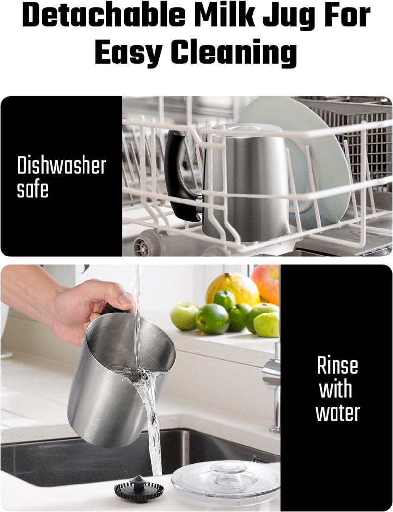 5-In-1 Milk Frother And Steamer - Image 5