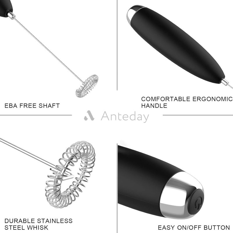Electric Milk Frother Handheld - Image 2