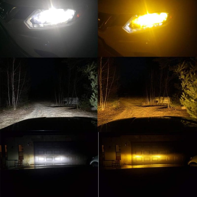 Alla Lighting Py20D 9145 H10 Swithback Led Fog Lights Bulbs - Image 5