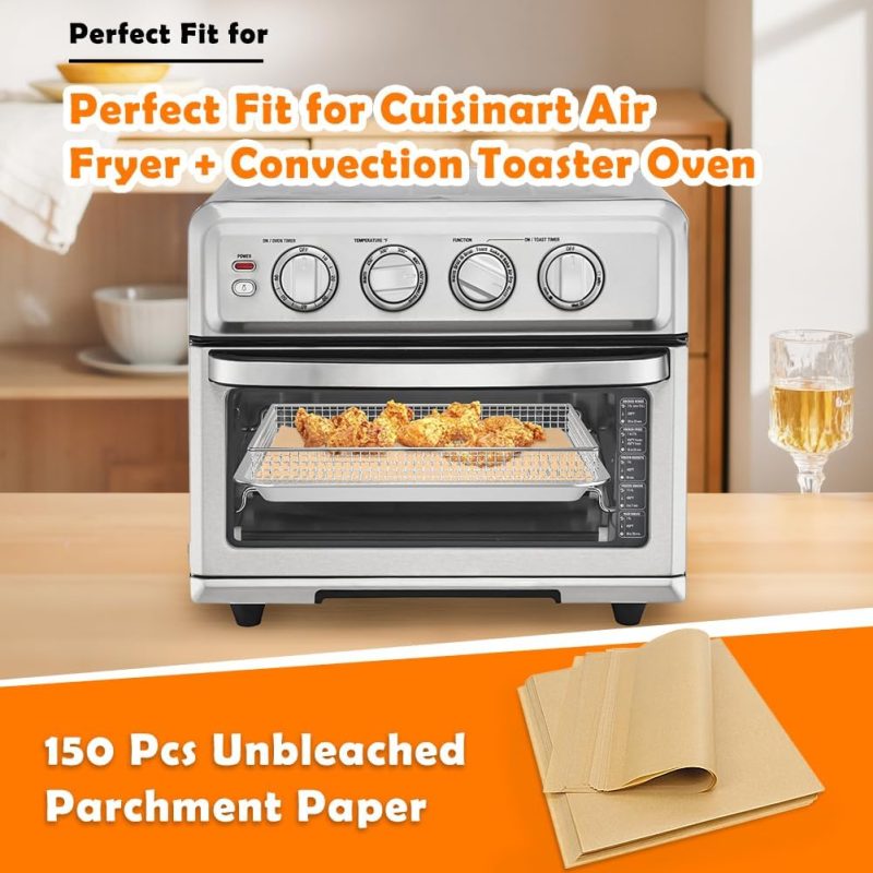 Yql 9X11 Inch 150Pcs Air Fryer Disposable Liners - Image 2