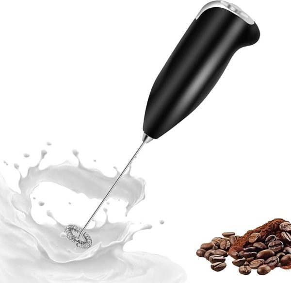 Powerful Milk Frother Handheld Battery Operated