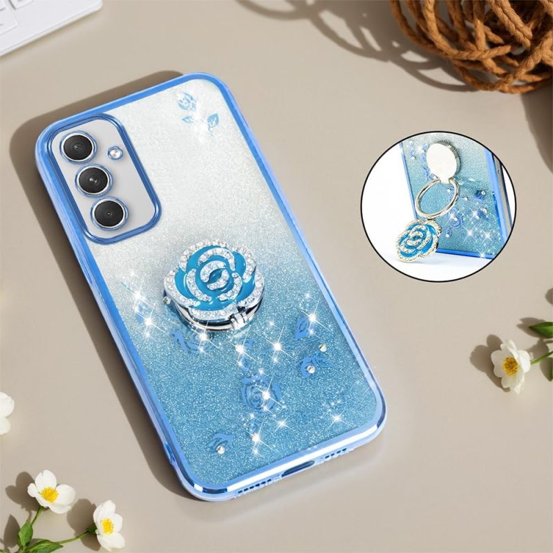A54 Hybrid Protective Case for Galaxy A54 5G - Blue - Image 4