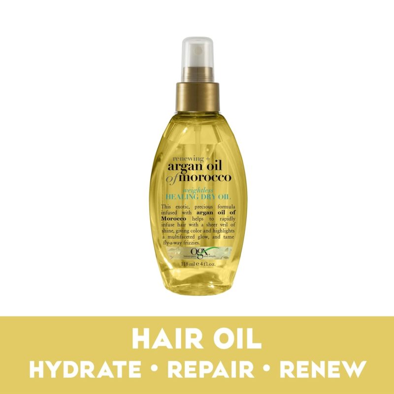 Ogx Renewing + Argan Oil Of Morocco Weightless Healing Dry Oil Spray - Image 3