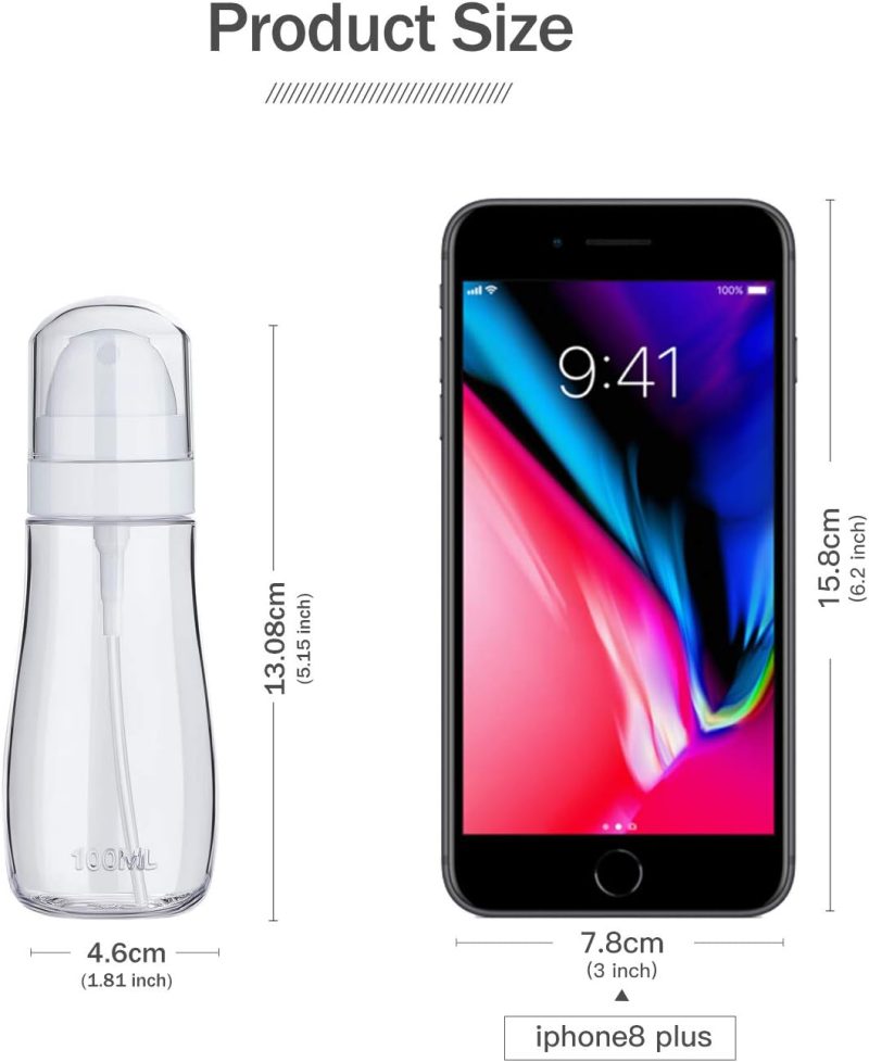 Small Spray Bottle With Fine Mist - Image 6