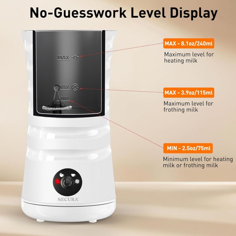 Secura Electric Milk Frother - Image 6