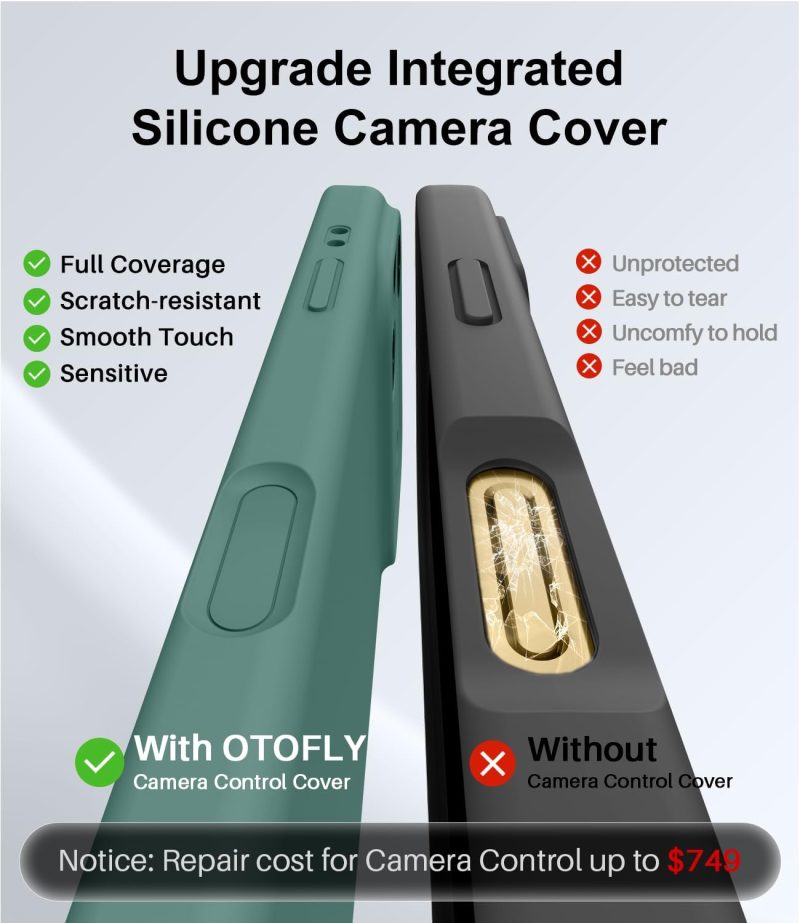 MAGNETIC OTOFLY Magnetic for iPhone 17 Pro CaseCompatible with MagsafeClassic Liquid Silicone Mobile... - Image 6