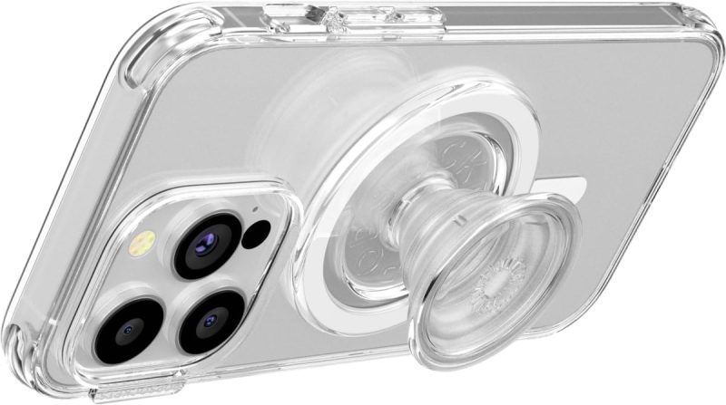 PHONE PopSockets Phone Grip for MagSafe with Kickstand Magnetic Stand Swappable Top Secure... - Image 3