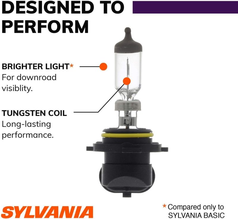 Sylvania - 9006 Xtravision Halogen Headlight Bulb - High-Performance Car Headlight - Replacement Halogen Light - For Automotive - 2 Bulbs - Image 5
