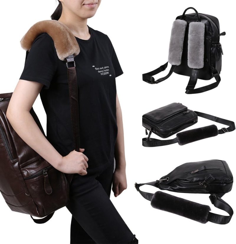 Authentic Sheepskin Car Seat Belt Pad - Image 5